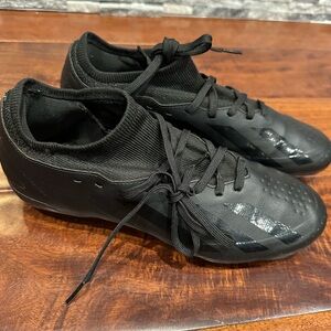 Adidas kids Black Soccer Cleats